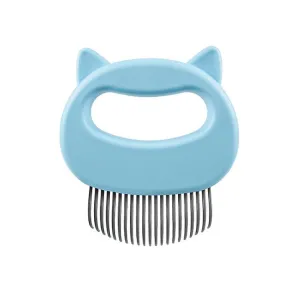 2Pcs blue Special hair stripper for dogs and cats, pet long hair and short hair comb AZ21929