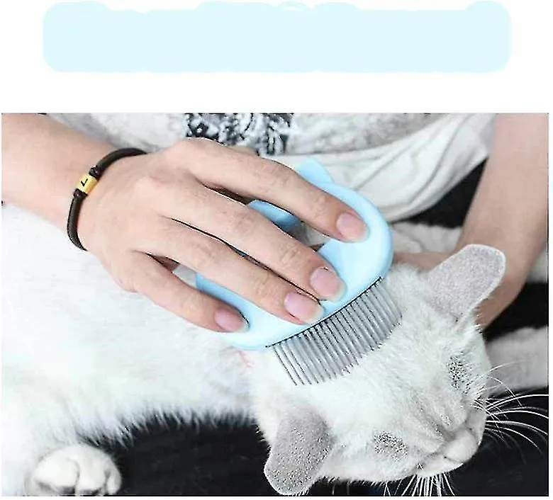 2Pcs blue Special hair stripper for dogs and cats, pet long hair and short hair comb AZ21929