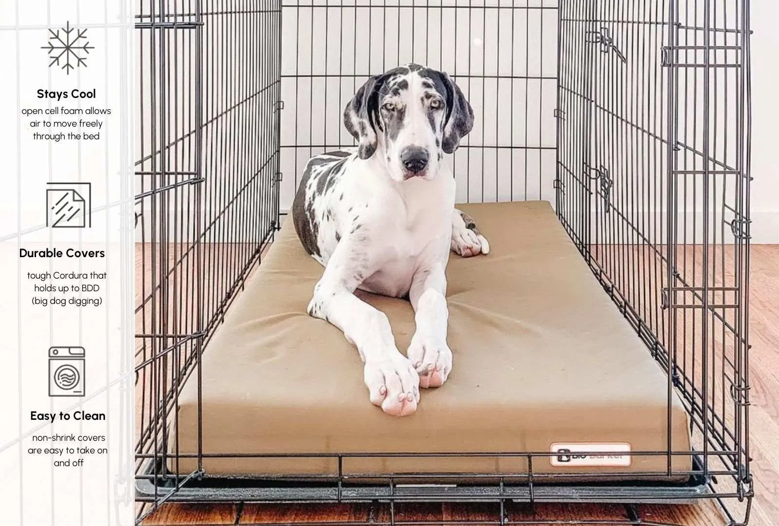 4" Orthopedic Crate Bed