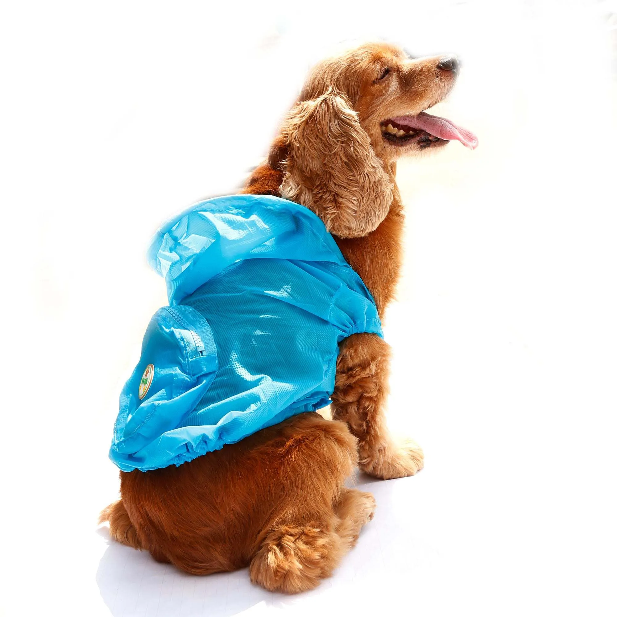 Adjustable waterproof dog raincoat Fashion