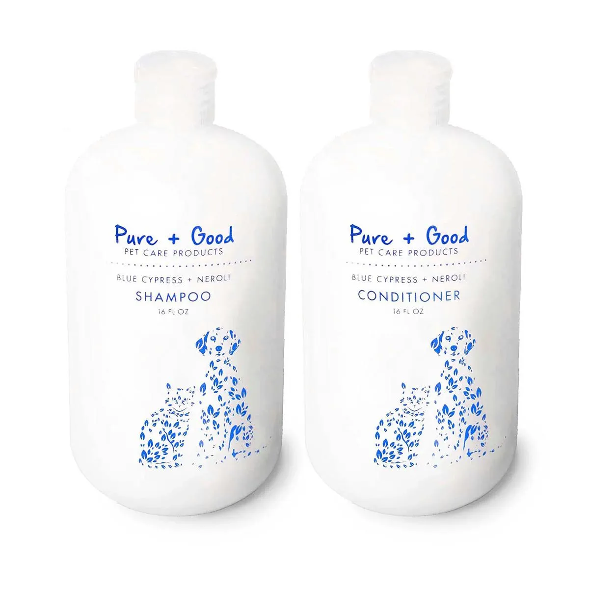 Blue Cypress   Neroli Dog Shampoo/Conditioner Set