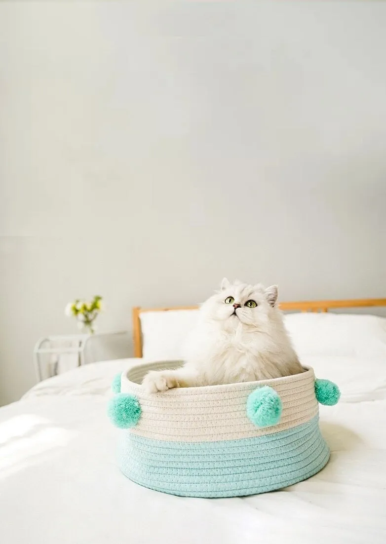 BLXCK NORWAY™ Homemade Cat Nest Basket Bed