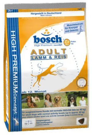 Bosch High Premium Lamb & Rice Dry Dog Food