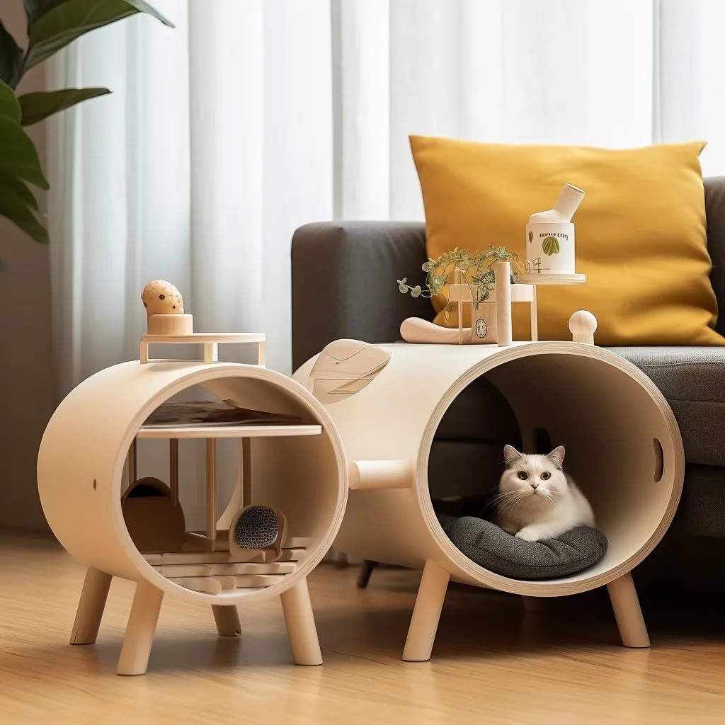Cat Shelf Cat Nest Tea Table Side