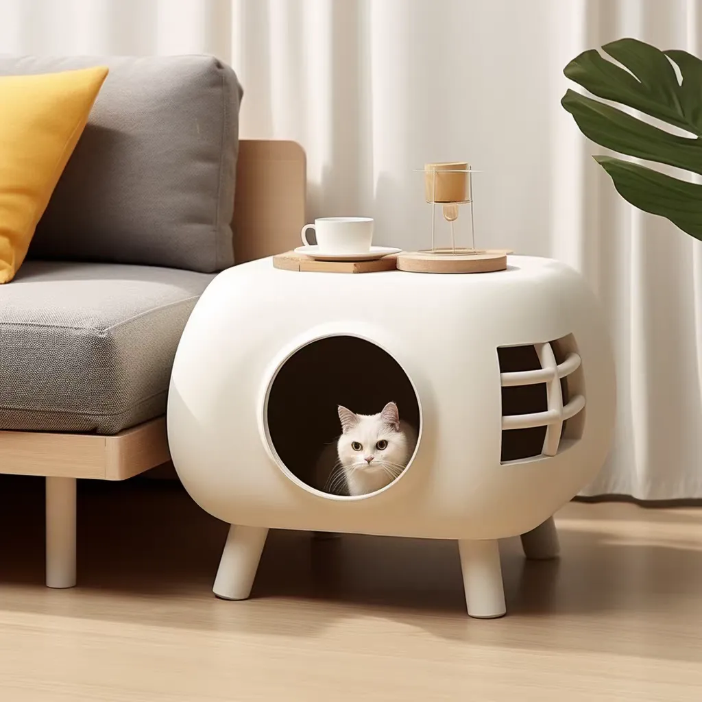 Cat Shelf Cat Nest Tea Table Side