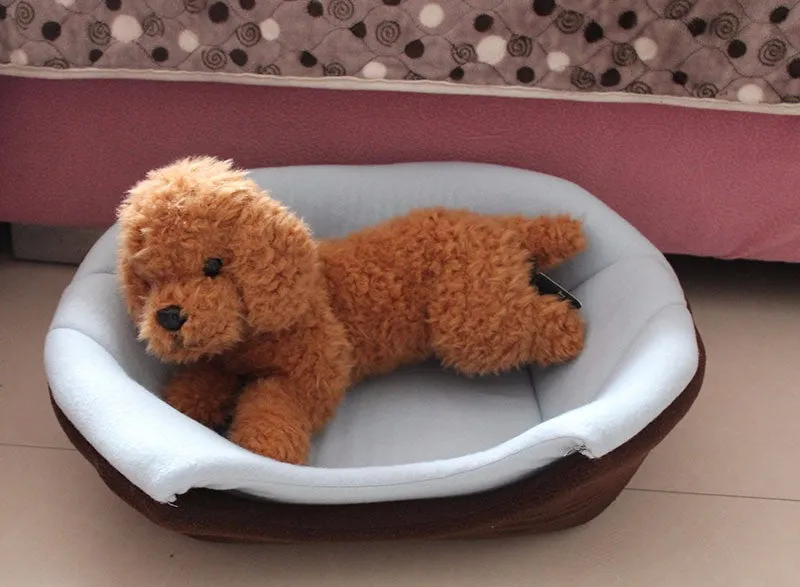 Cozie Cave plus Foldable Nest Pet Bed - 2 in 1