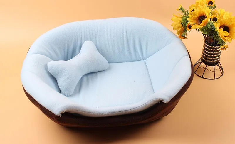 Cozie Cave plus Foldable Nest Pet Bed - 2 in 1