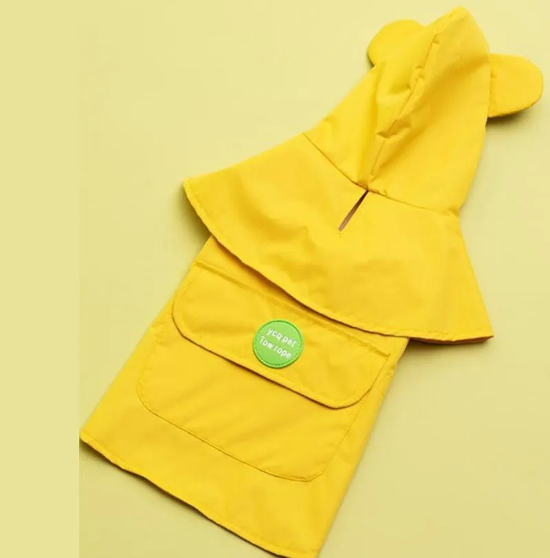 Dog Raincoat Small and Medium Dog Waterproof Dog Clothes Cloak