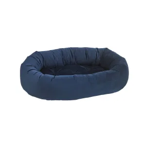 Donut Navy Microvelvet Pet Bed