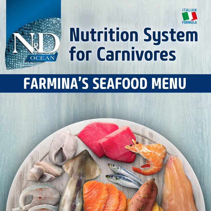 Farmina N&D Ocean Pumpkin, Cod &amp; Cantaloupe Melon Puppy Medium &amp; Maxi 2.5kg Dry Dog Food