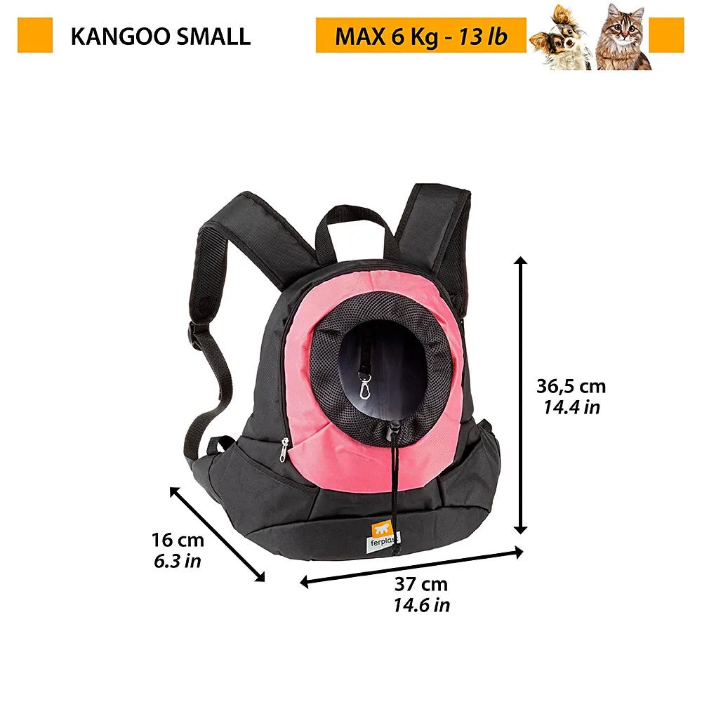 Ferplast Dog/Cat KANGOO Dog backpack 41.5 x 20 x 43 cm Max Load Capacity 8kg