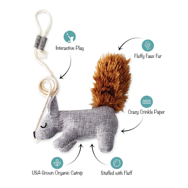 Fringe Cat Toy Teaser One Tuff Nut