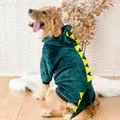Fun Dog Raincoat: Waterproof Cosplay Clothing for Medium and Large Dogs | Breathable Spring and Summer Raincoat with Playful Prints | Pet Clothes for Rainy Days
