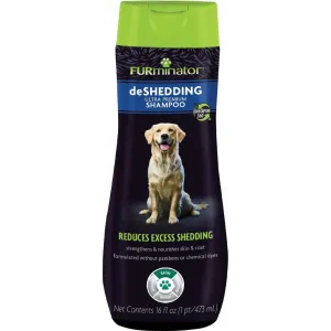 FURminator DeShedding Ultra Premium Shampoo For Dogs, 16-oz bottle