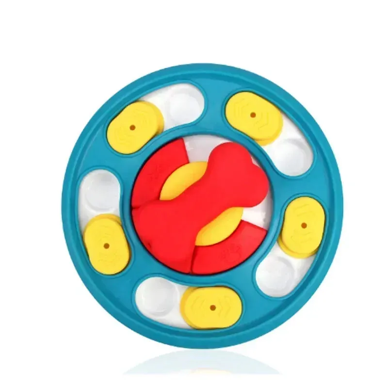 Interactive Dog Puzzle Slow Feeder – IQ Training & Food Dispenser