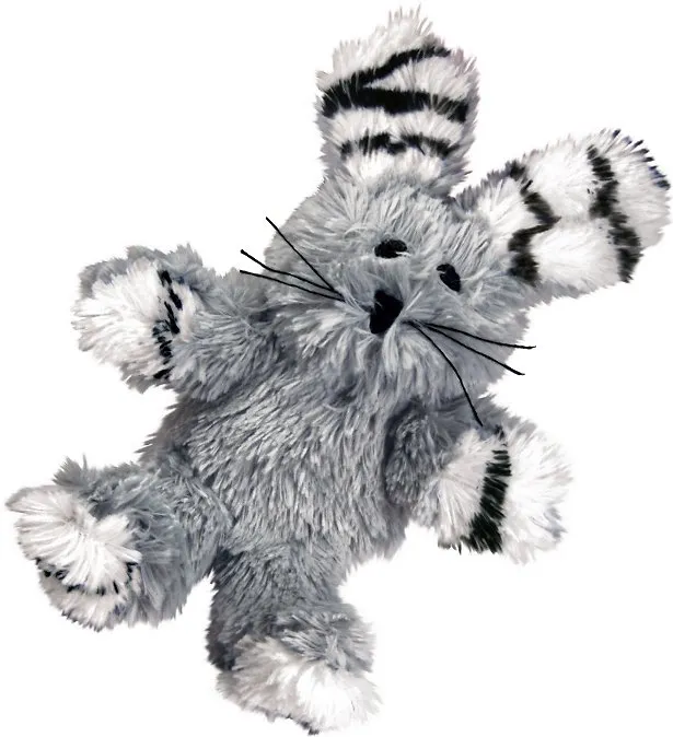 KONG Softies Fuzzy Bunny Cat Toy