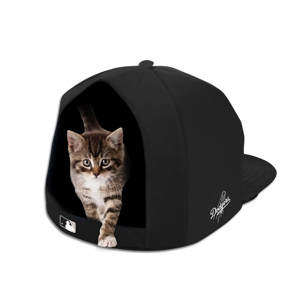LOS ANGELES DODGERS NOIR NAP CAP PLUSH DOG BED