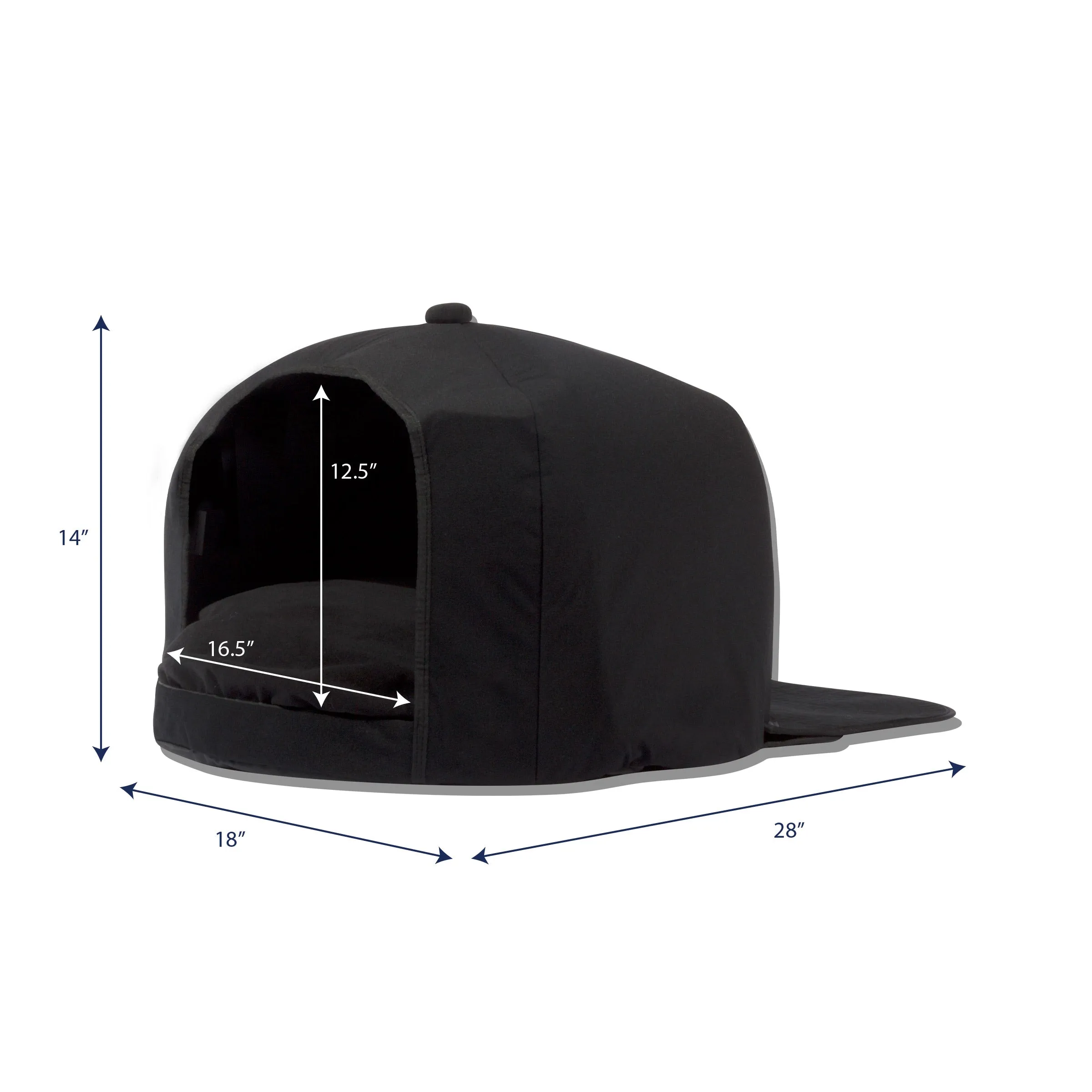 LOS ANGELES DODGERS NOIR NAP CAP PLUSH DOG BED