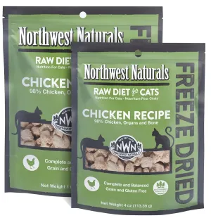 Northwest Naturals Freeze Dried Chicken Recipe for Cats