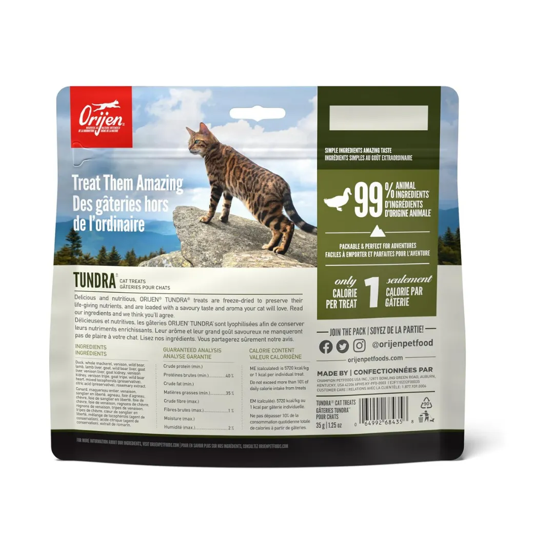 Orijen Tundra Freeze-Dried Cats Treats