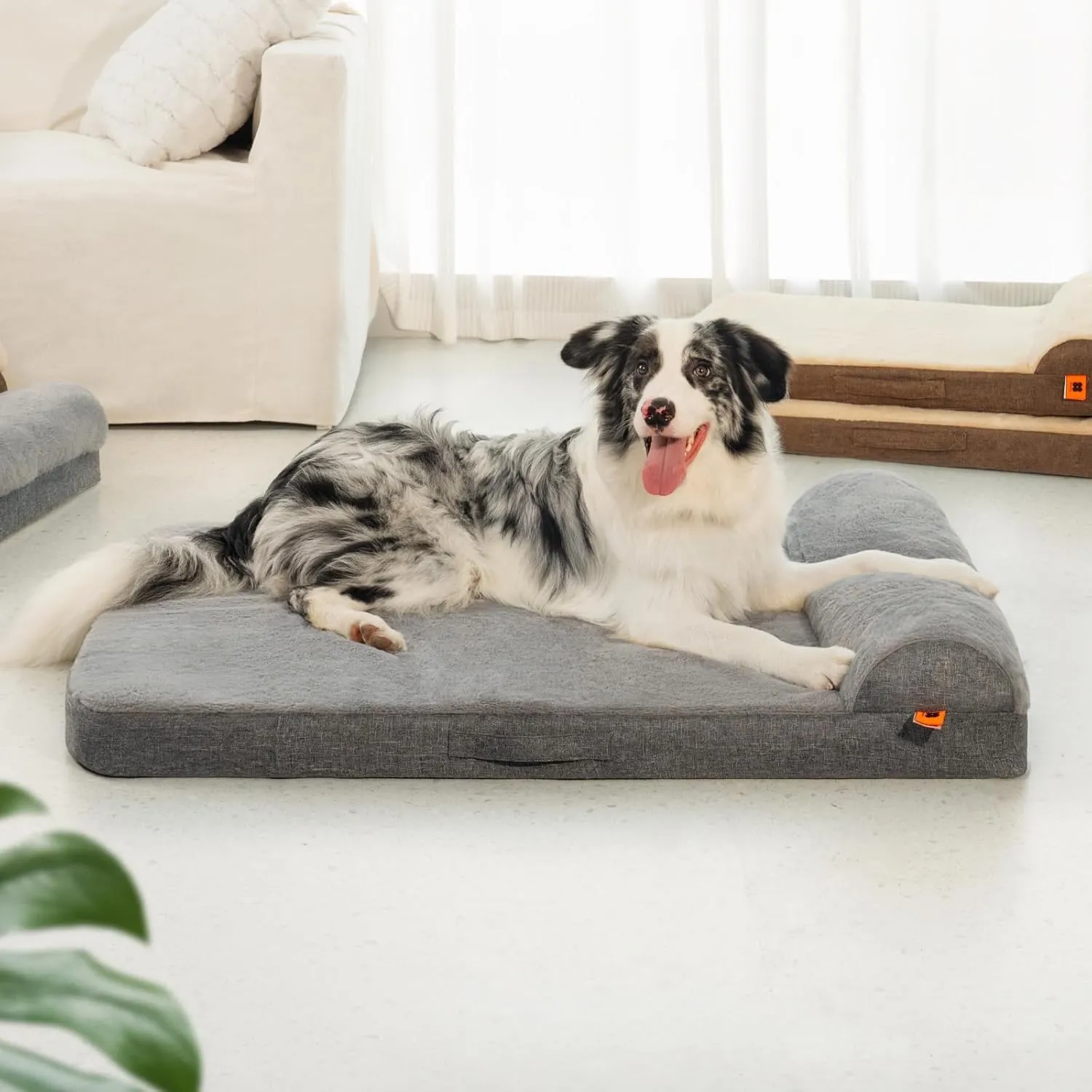 Orthopedic Bolster Dog Bed