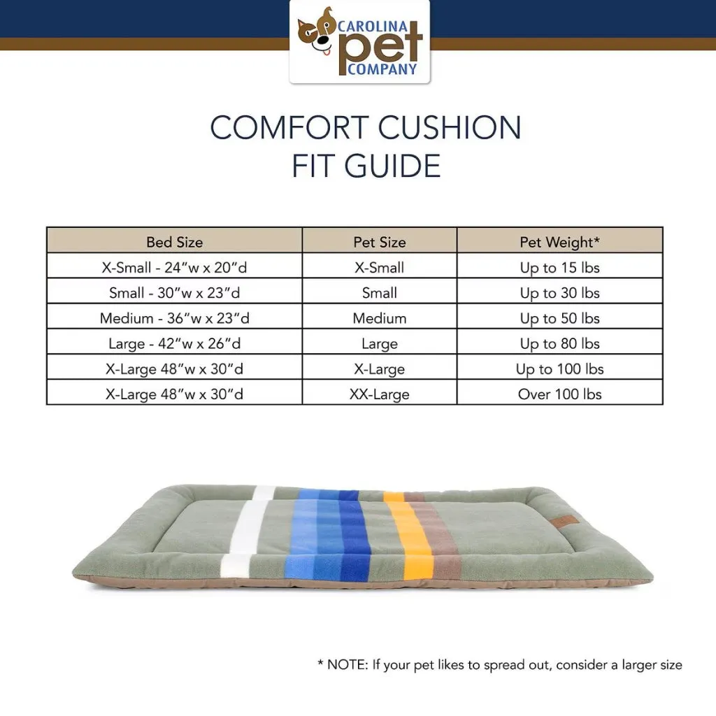 Pendleton Acadia National Park Comfort Cushion Pillow Bed