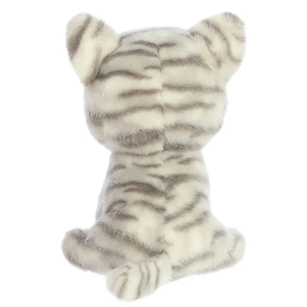 Petites Misty Grey Tabby Cat Soft Toy