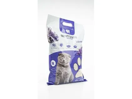 Pets Bentonite Cat Litter with Lavender Scent 5L/4kg
