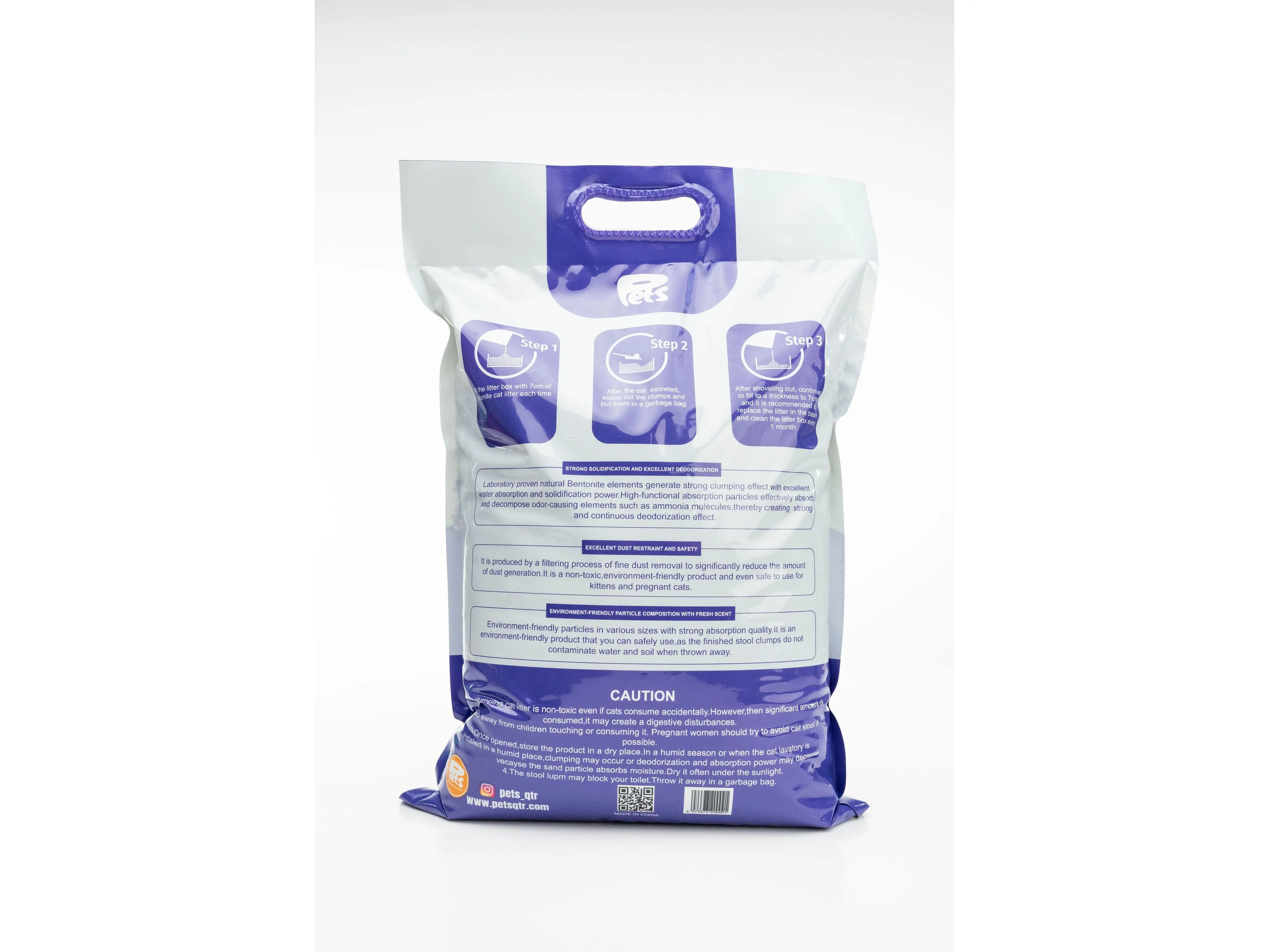 Pets Bentonite Cat Litter with Lavender Scent 5L/4kg