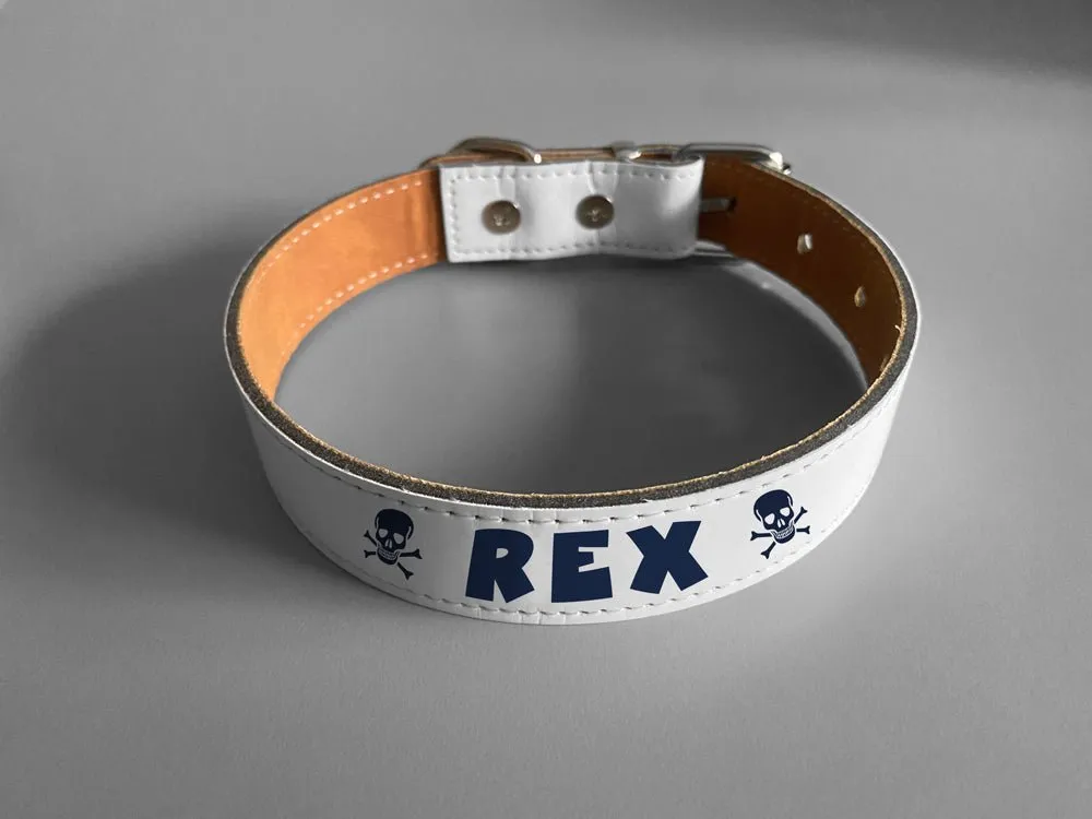 PU Leather Sublimation Dog Collar Blanks