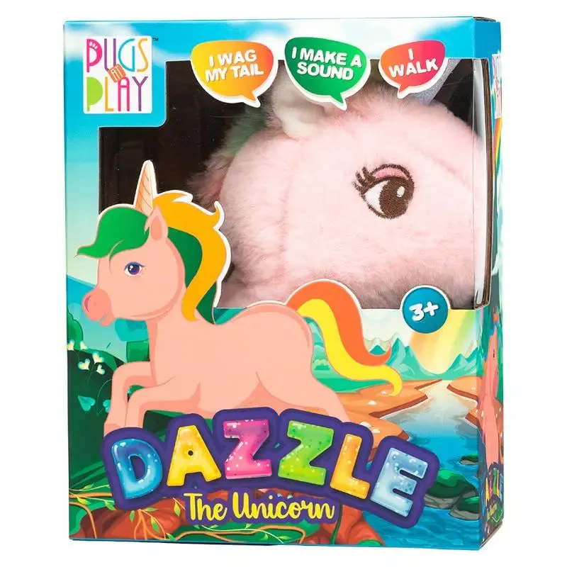 Pugs At Play Pap Dazzle The Walking Unicorn