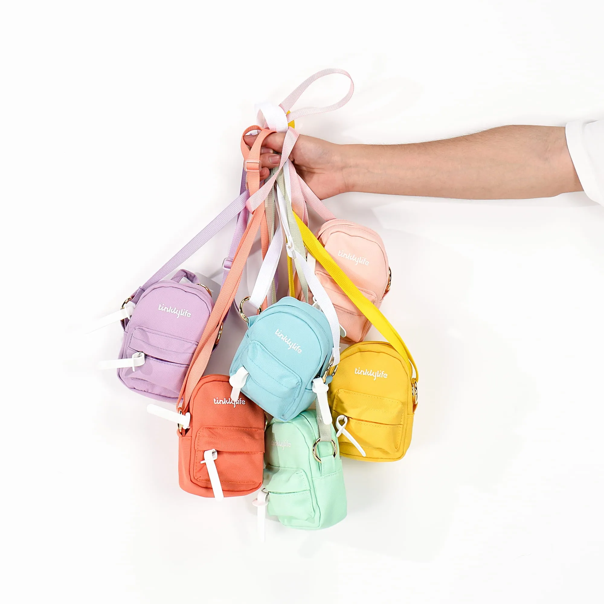 Rainbow Mini Dog Backpack