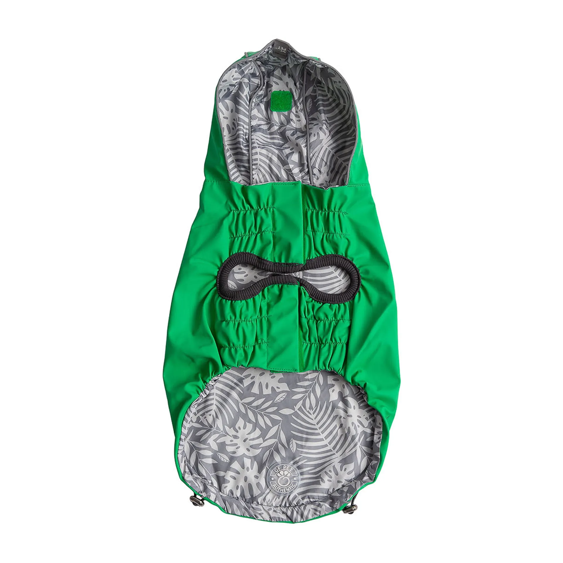 Reversible Elasto-Fit Raincoat (Green)