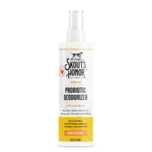 Skout's Honor Probiotic Deodorizer Spray Honeysuckle for Dogs & Cats