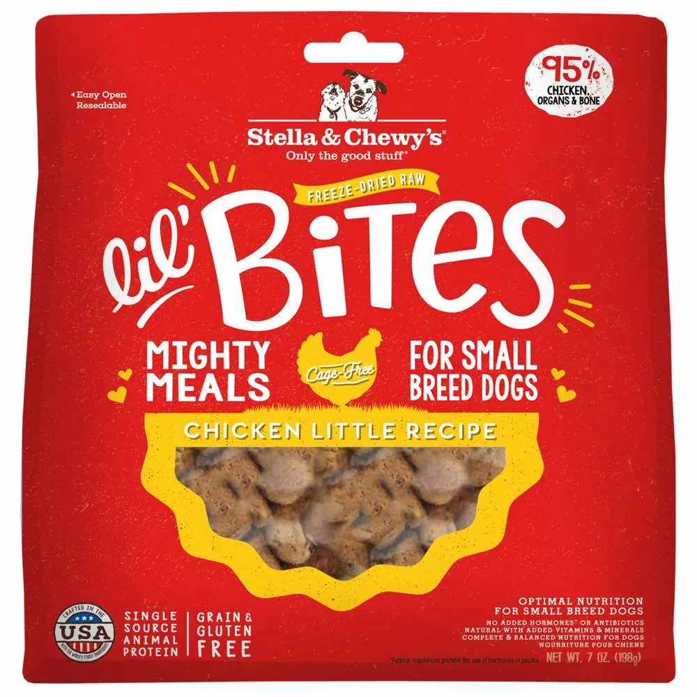 Stella & Chewy’s Lil’ Bites Chicken Little Freeze Dried Dog Food 7oz