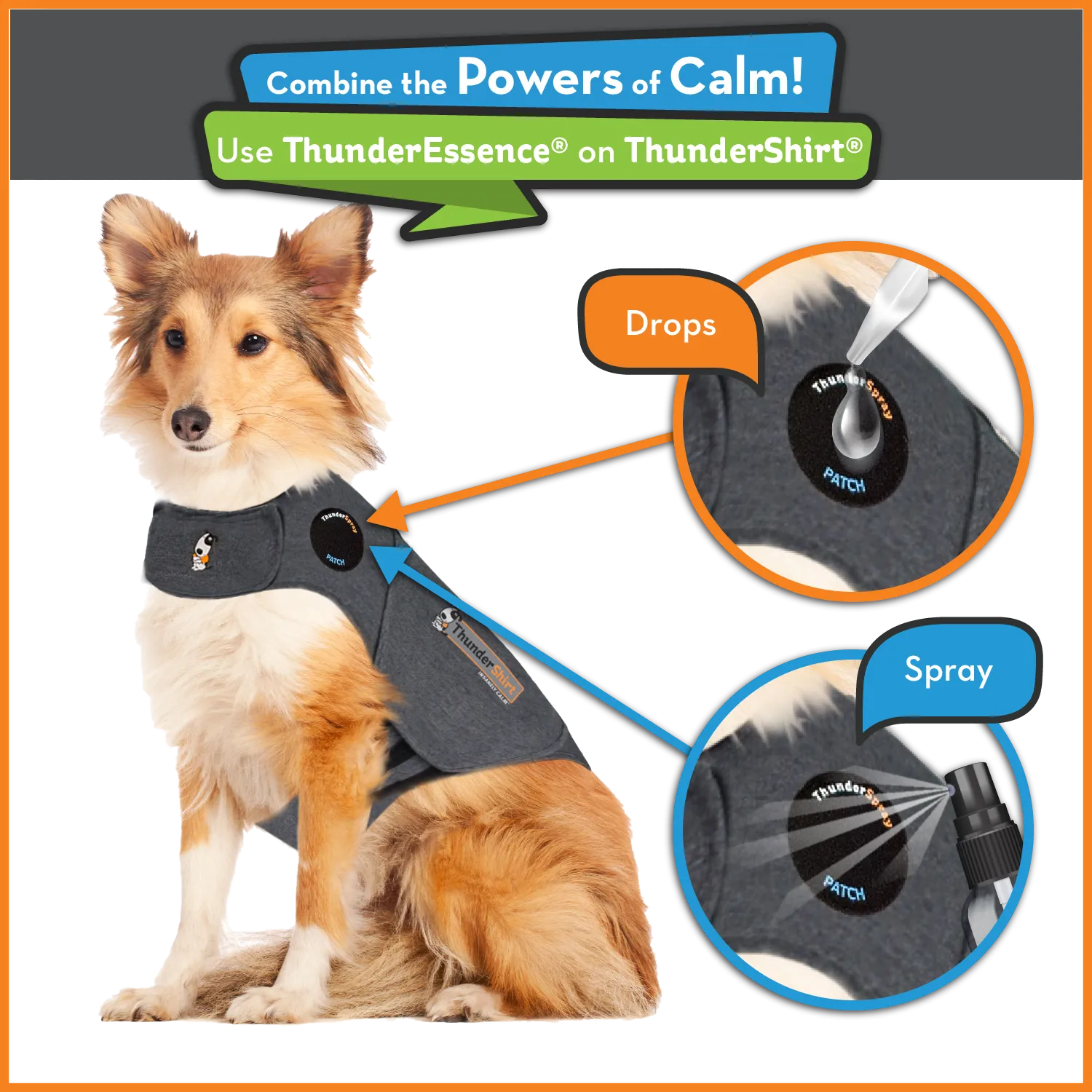 ThunderEssence Calming Essential Oil Spray for Dogs from ThunderWorks