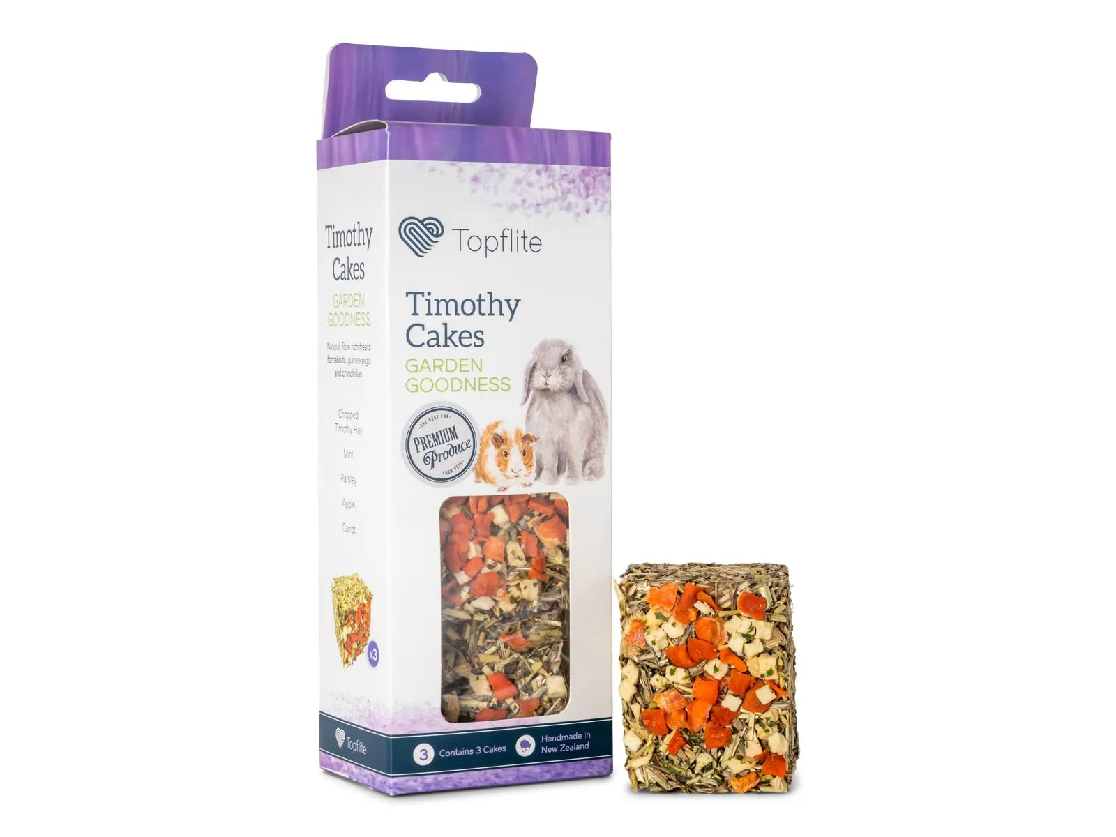 TopFlite Timothy Cakes- Rabbit & Guinea Pig Treats