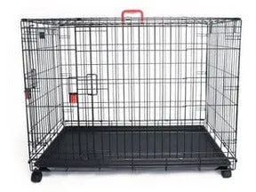 Voyager Wire Crate - 2 Doors With Wheels Patented Securo Lock
