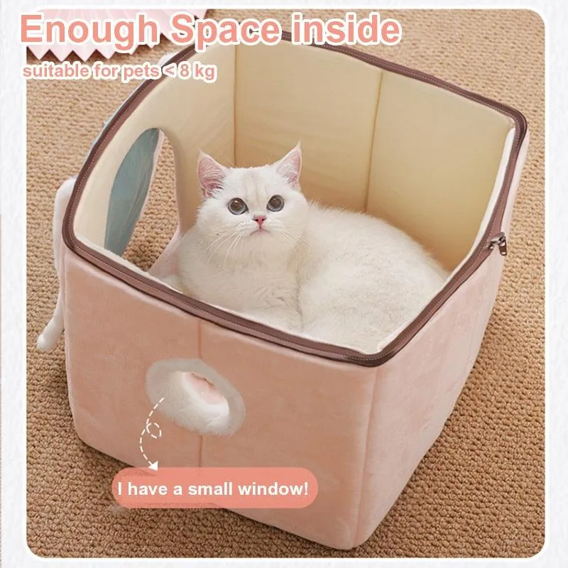 Winter Pet House Dogs Soft Nest