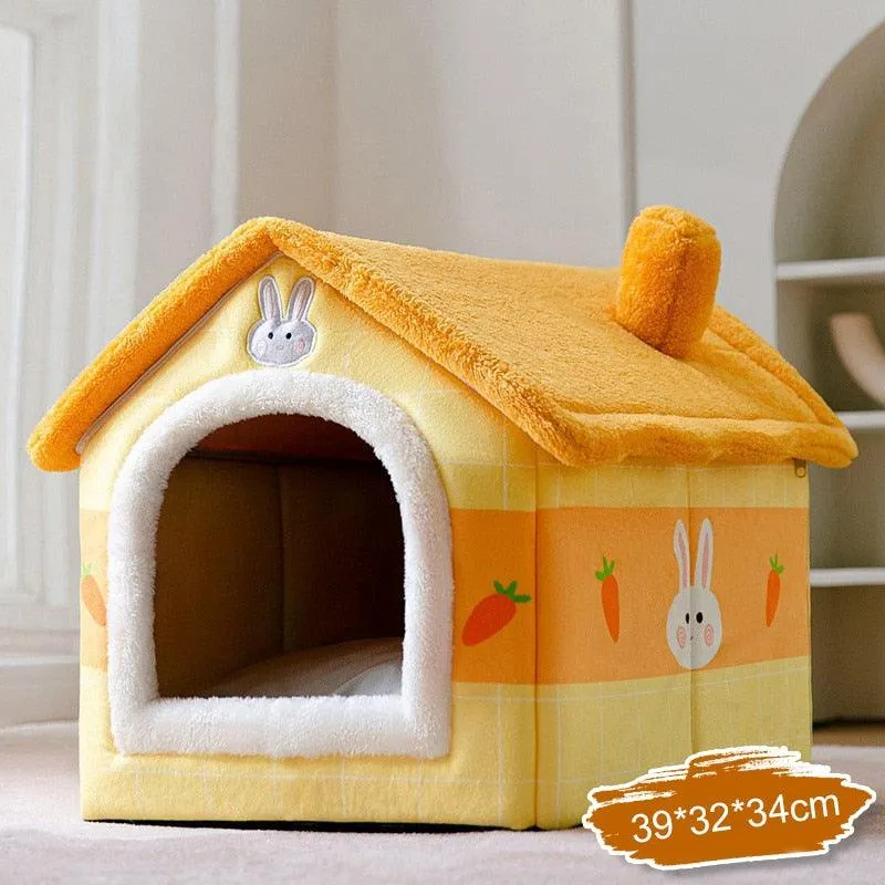 Winter Pet House Dogs Soft Nest
