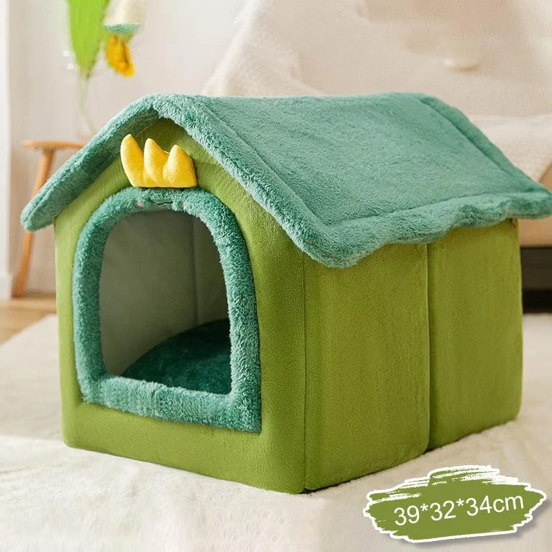 Winter Pet House Dogs Soft Nest
