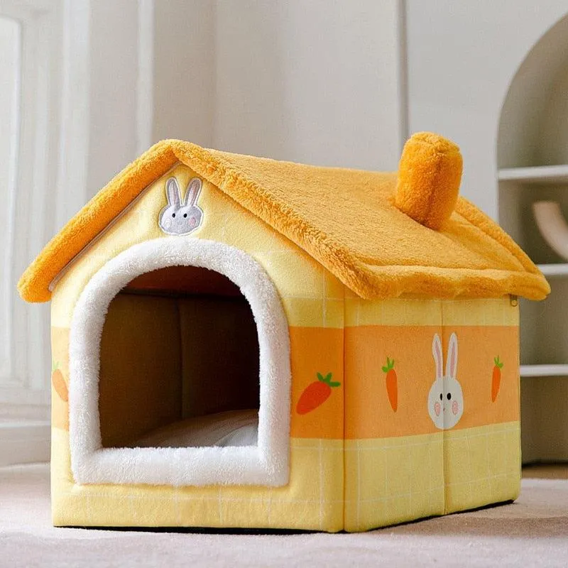 Winter Pet House Dogs Soft Nest